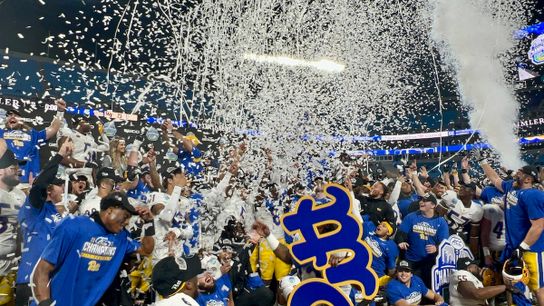 Pitt wins ACC Championship, rewards strong fan turnout in Charlotte taken in Charlotte, N.C. (Pitt)